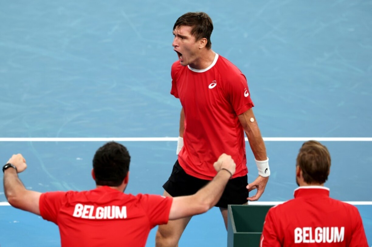 Belgium's Raphael Collignon came into the tie on the back of a career-best win over world number 12 Casper Ruud at the US Open