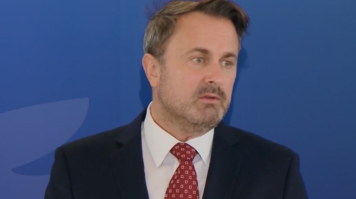 Prime Minister Xavier Bettel addressed a press conference this morning ahead of the OECD report's presentation