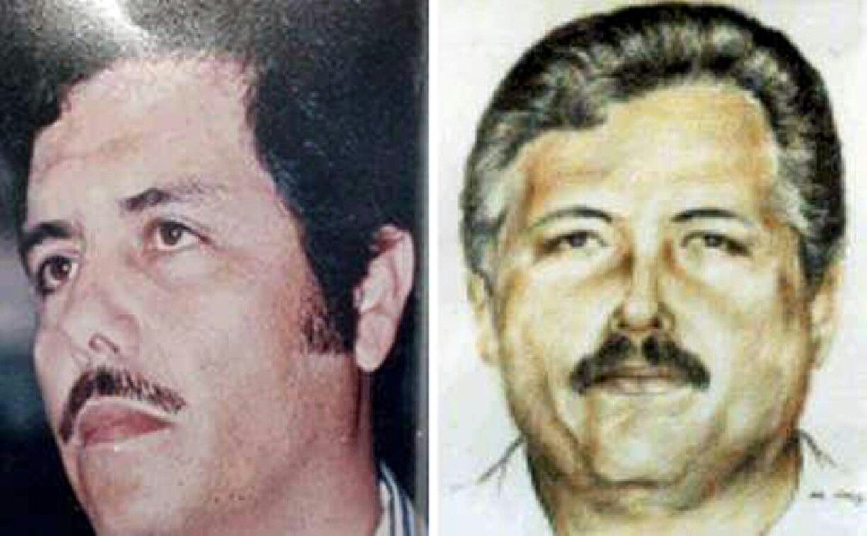 Undated images of drug trafficking leader Ismael 'El Mayo' Zambada, provided by Mexican prosecutors in August 2003