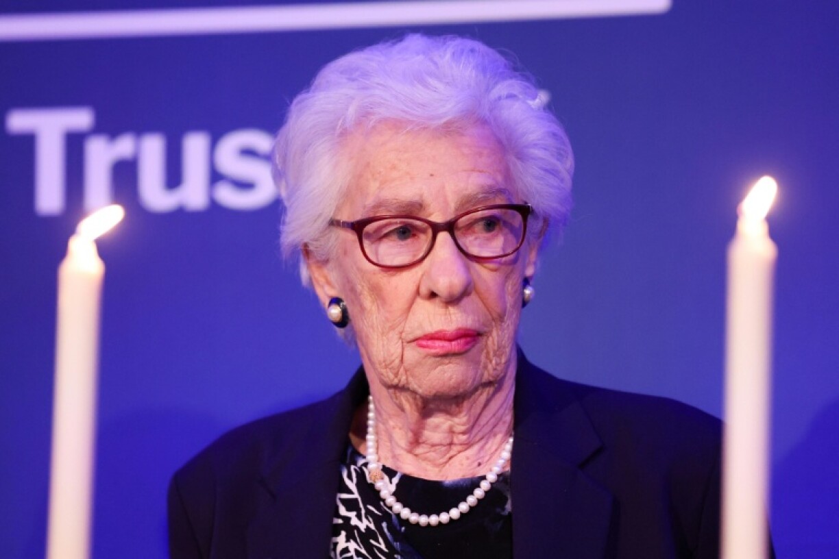 Eva Schloss, le 20 janvier 2022, à Londres