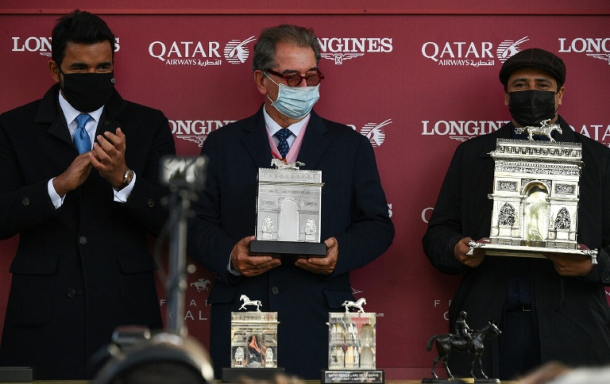 Two-time Prix de l'Arc de Triomphe winning trainer Jean-Claude Rouget, pictured in 2020, ended his 48-year career on Sunday with his final runner in Europe's most prestigious race