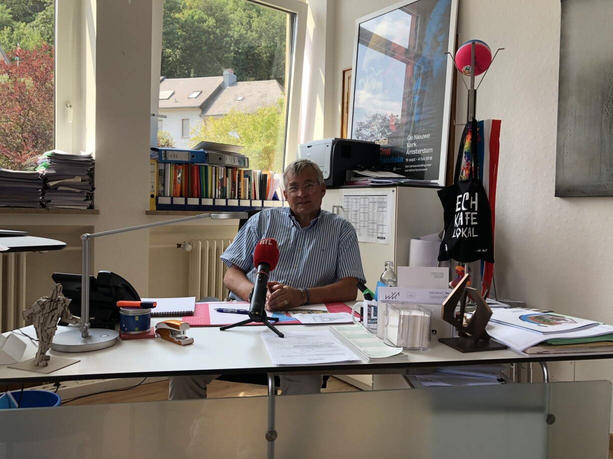 Den Déifferdenger 1. Schäffen Tom Ulveling (CSV)