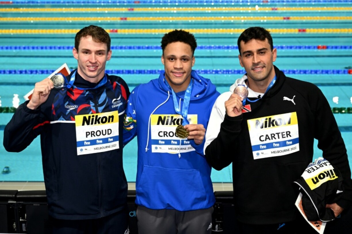 Ben Proud (left) won an Olympic silver medal at Paris 2024