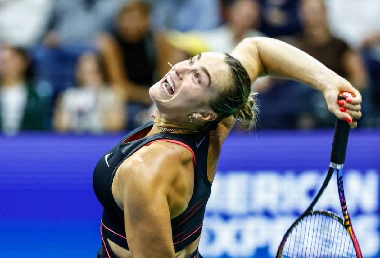 Belarus's Aryna Sabalenka says she'll be ready to slug it out with Nick Kyrgios in a tennis
