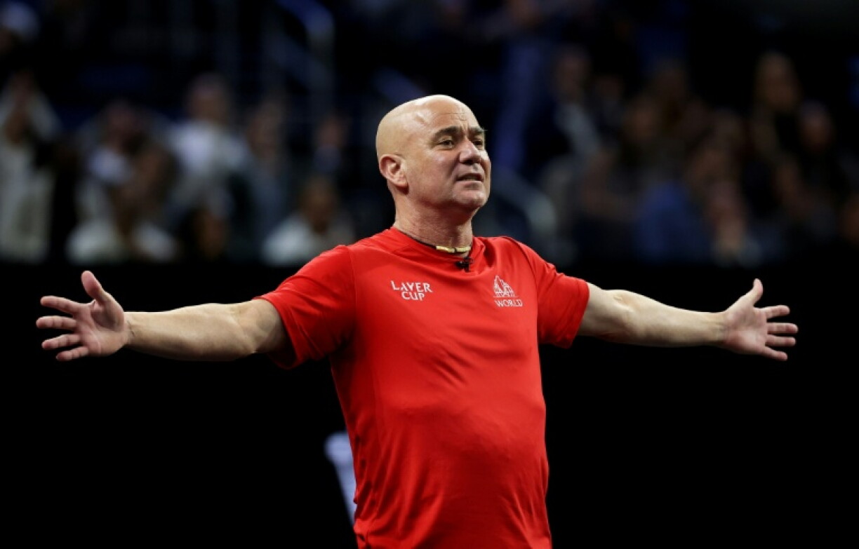 Andre Agassi captained Team World to victory in the 2025 Laver Cup