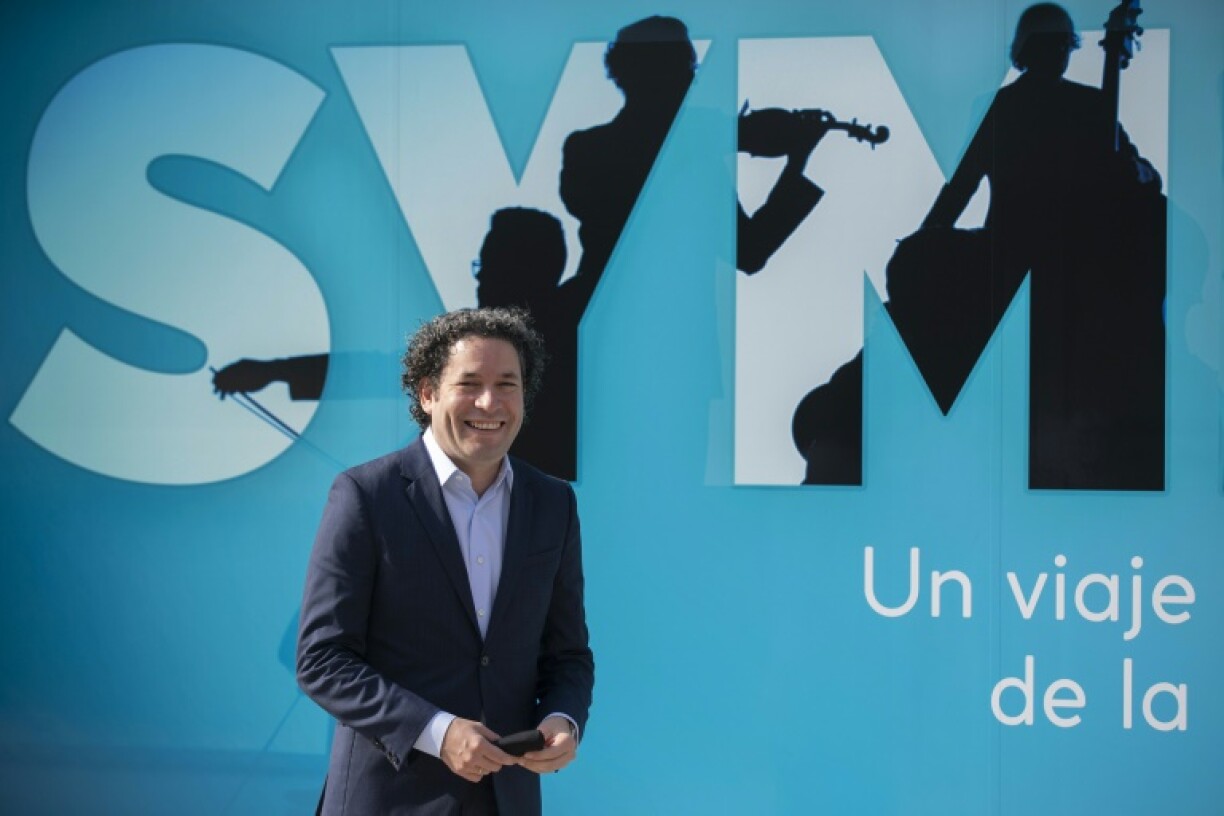 Le chef d'orchestre Gustavo Dudamel, le 15 septembre 2020 à Barcelone