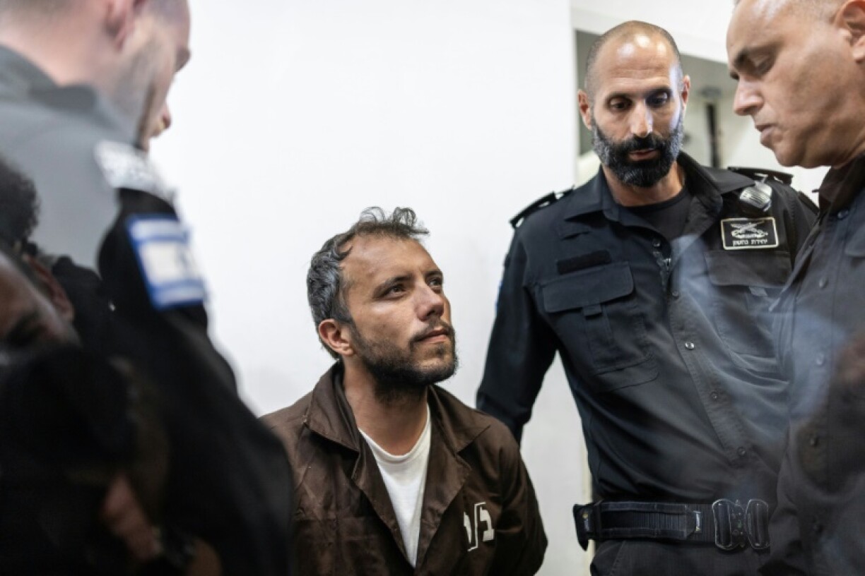 Le militant pro-palestinien brésilien Thiago Avila, au tribunal d'Ashkelon le 5 mai 2026