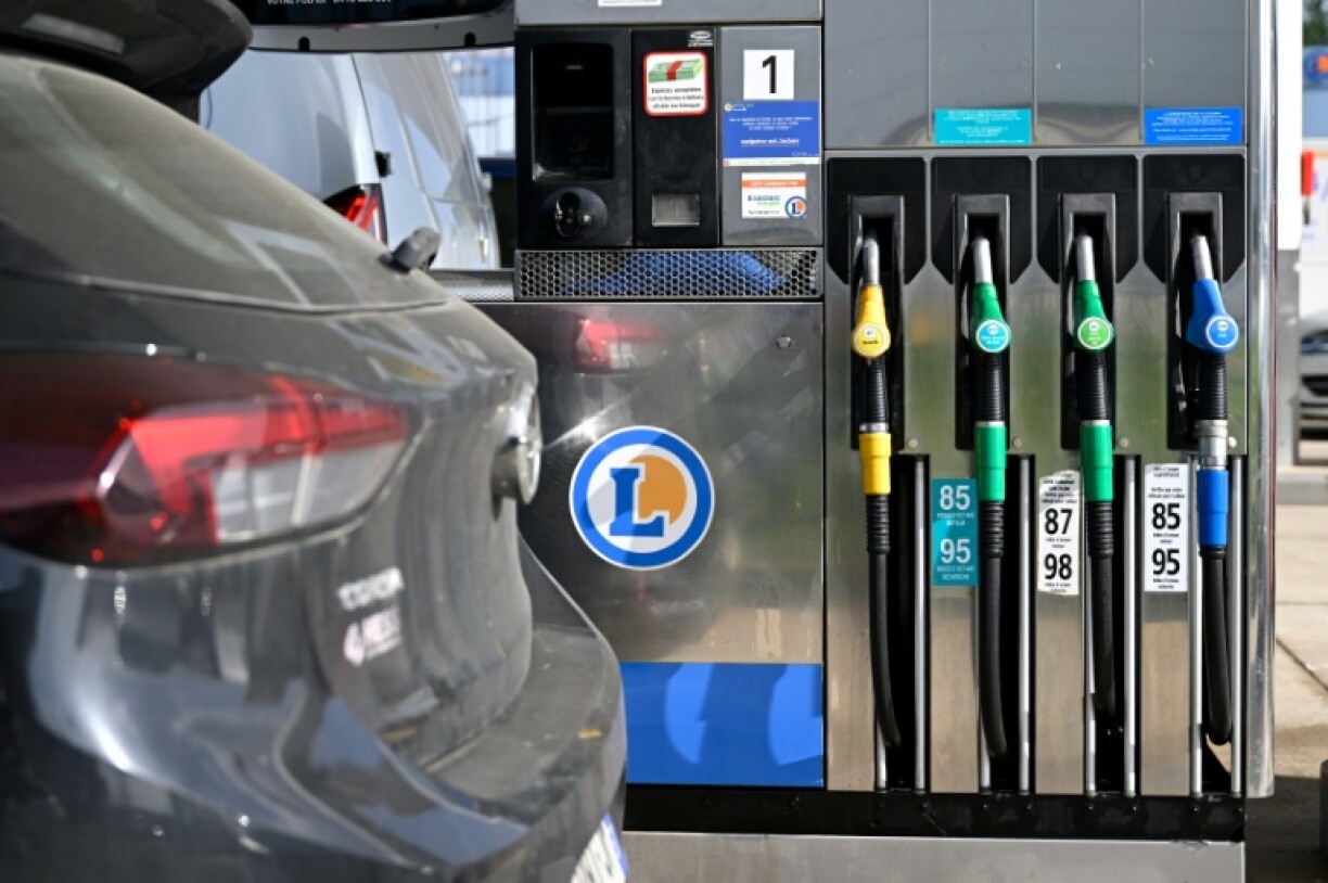 Une station-service Leclerc à Thionville, le 9 mars 2026 en Moselle