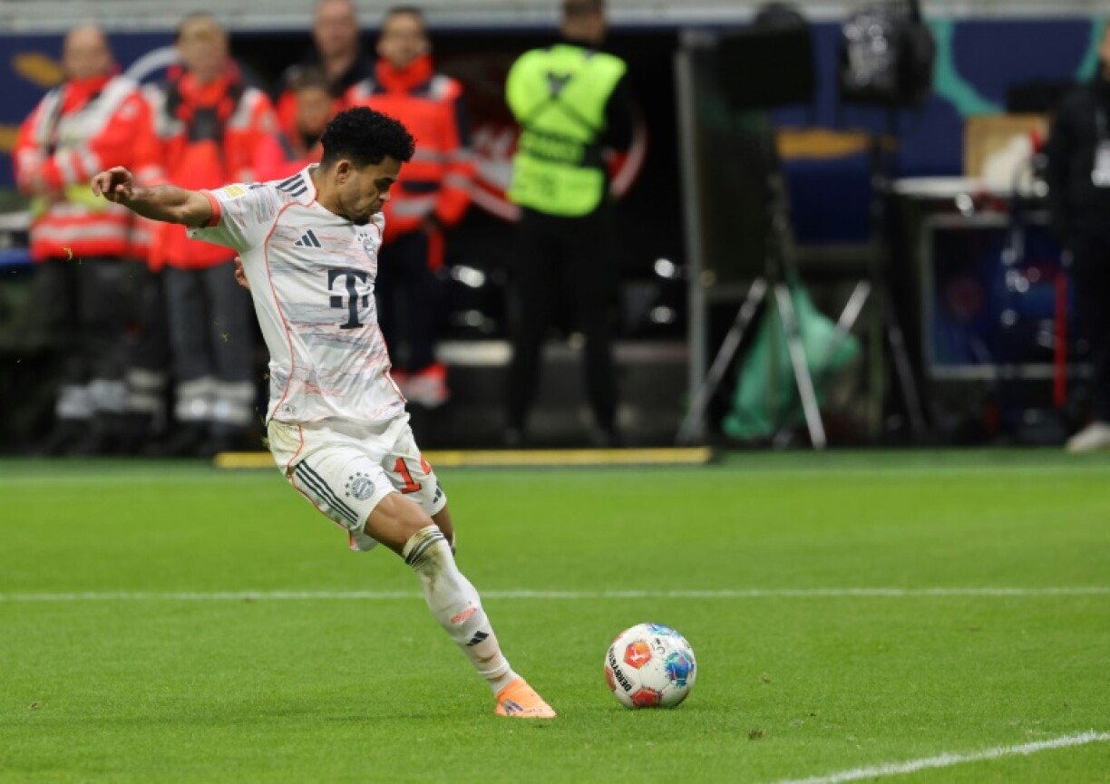 Bayern Munich forward Luis Diaz scores the third fastest goal in Bundesliga history