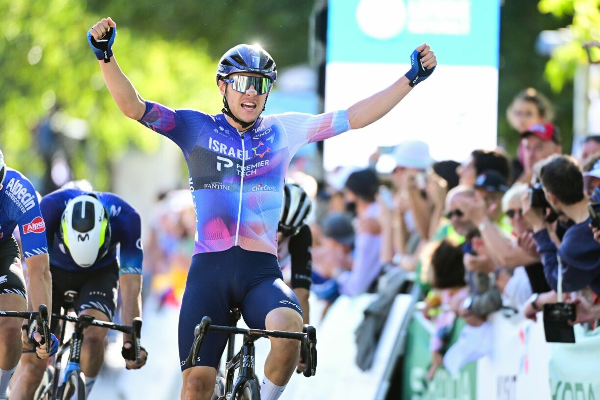 Corbin Strong s’est montré le plus costaud au Kirchberg. Le Néo-Zélandais est le premier leader de ce Tour de Luxembourg.