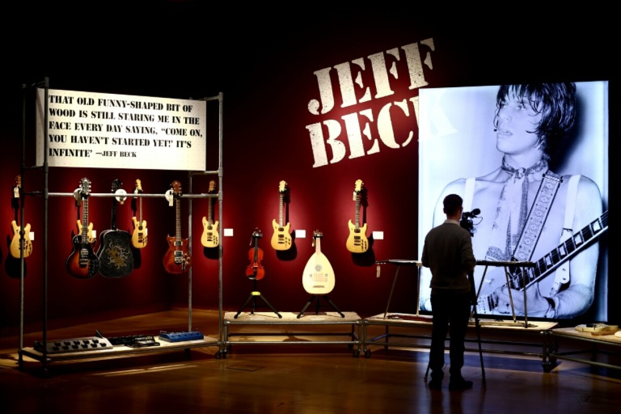 Beck was briefly a bandmate of fellow guitar god Jimmy Page, who later went on to find fame with Led Zeppelin