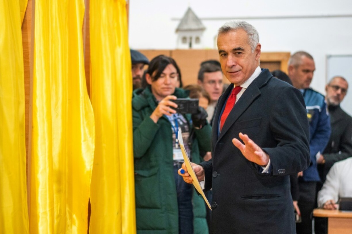 Calin Georgescu, a far-right admirer of Russia's Vladimir Putin, won the contested first-round presidential election