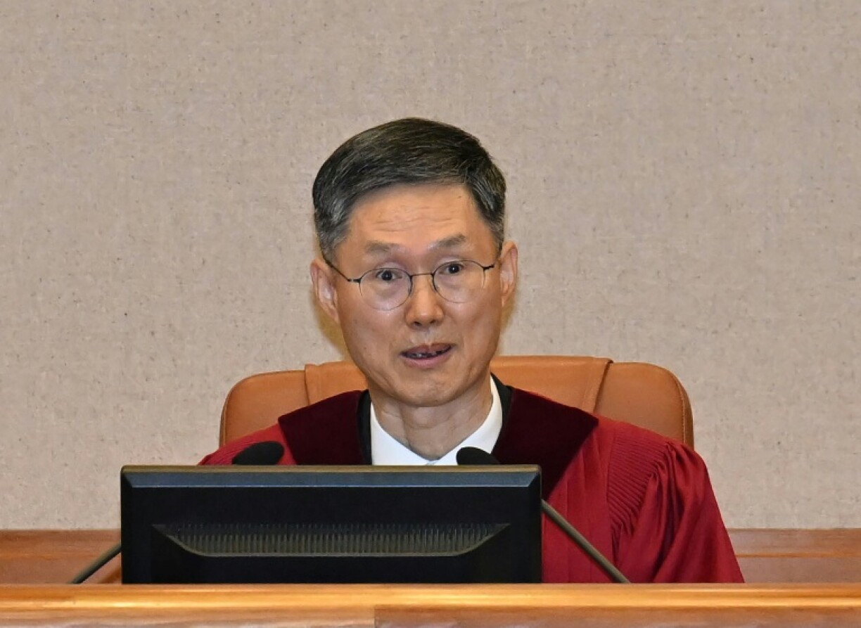The acting head of South Korea's Constitutional Court, Moon Hyung-bae, has been targeted with a deluge of disinformation