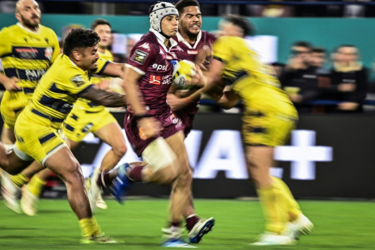 Louis Bielle-Biarrey's Bordeaux-Begles moved up to third in the Top 14 table