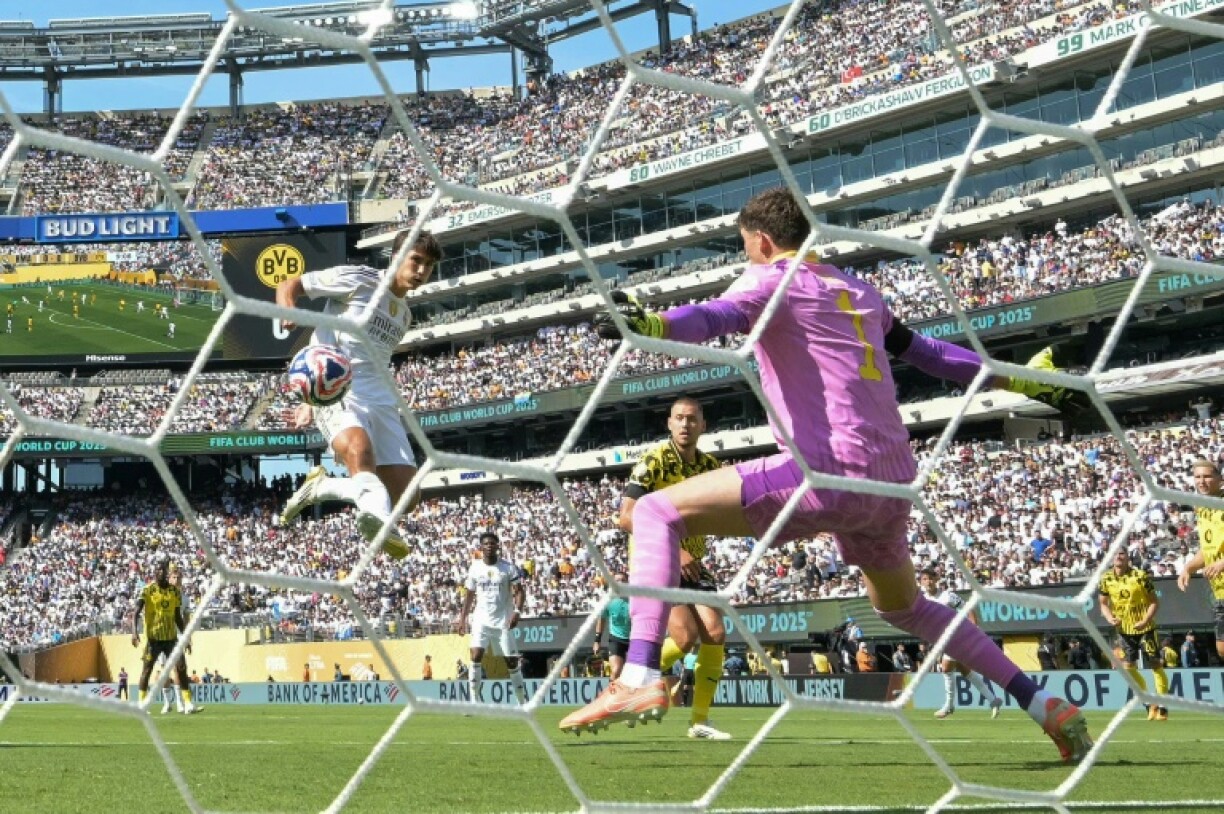 Gonzalo Garcia gives Real Madrid the lead