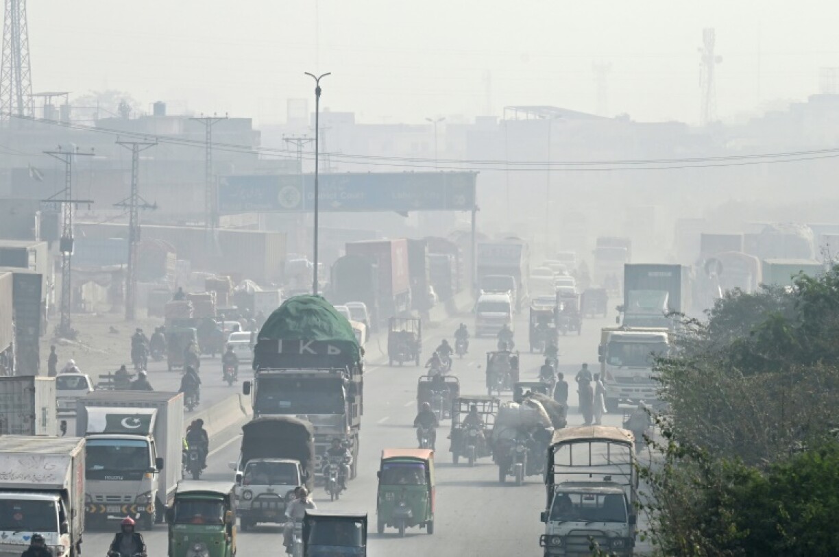 Pakistan has limited vehicle emissions standards, and officials admit 83 percent of Lahore's carbon emissions are from transport