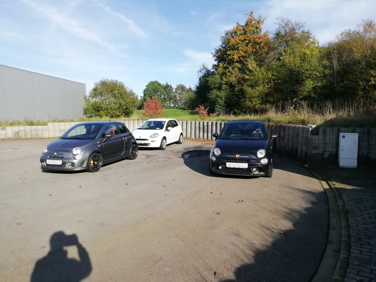 Really? You're going to give me a parking ticket here?