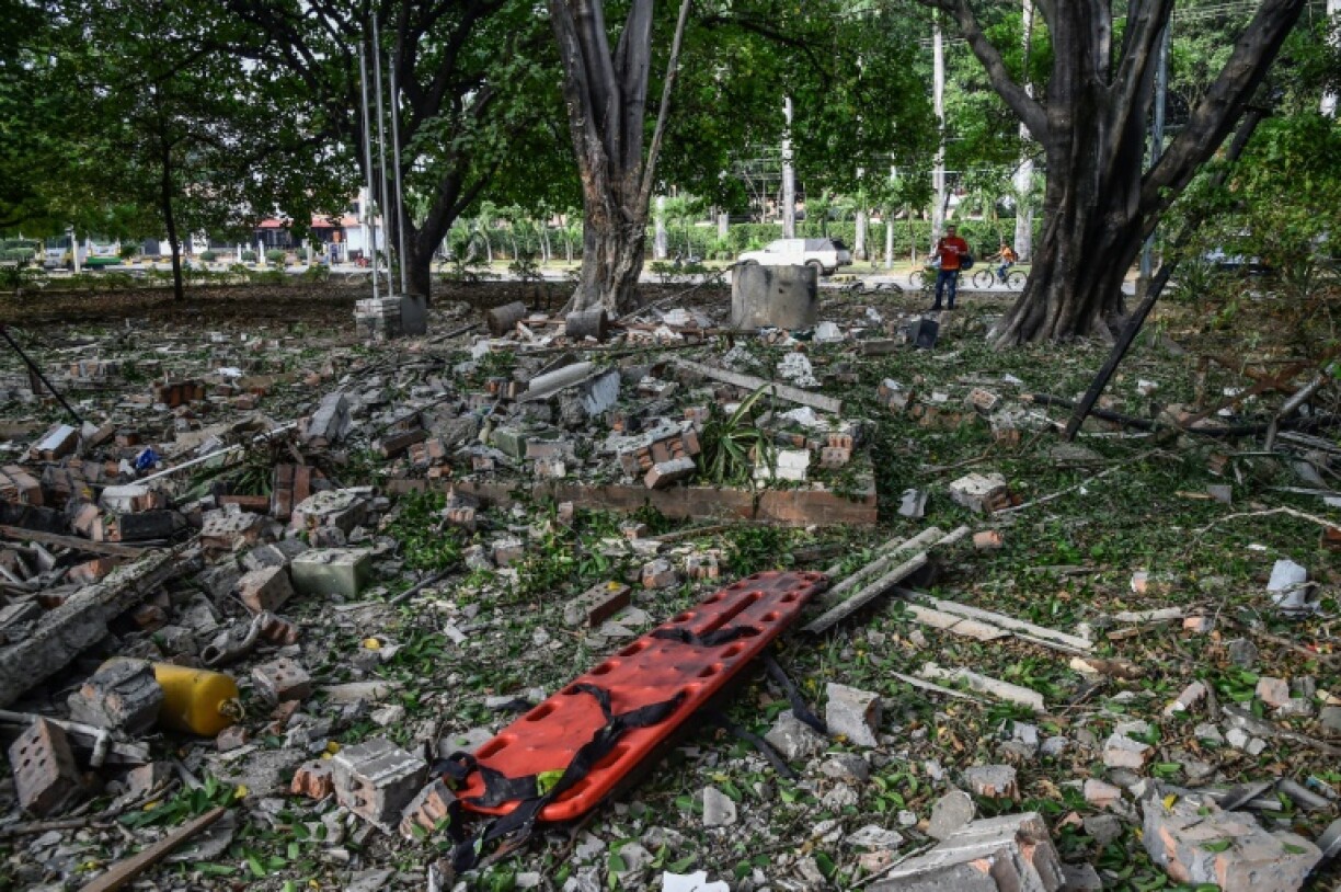 A police station in Cucuta was also targeted