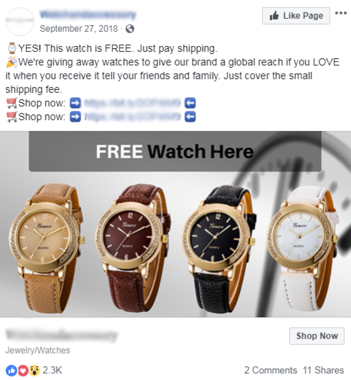 This advertisement was first posted on 27 September, 2018.