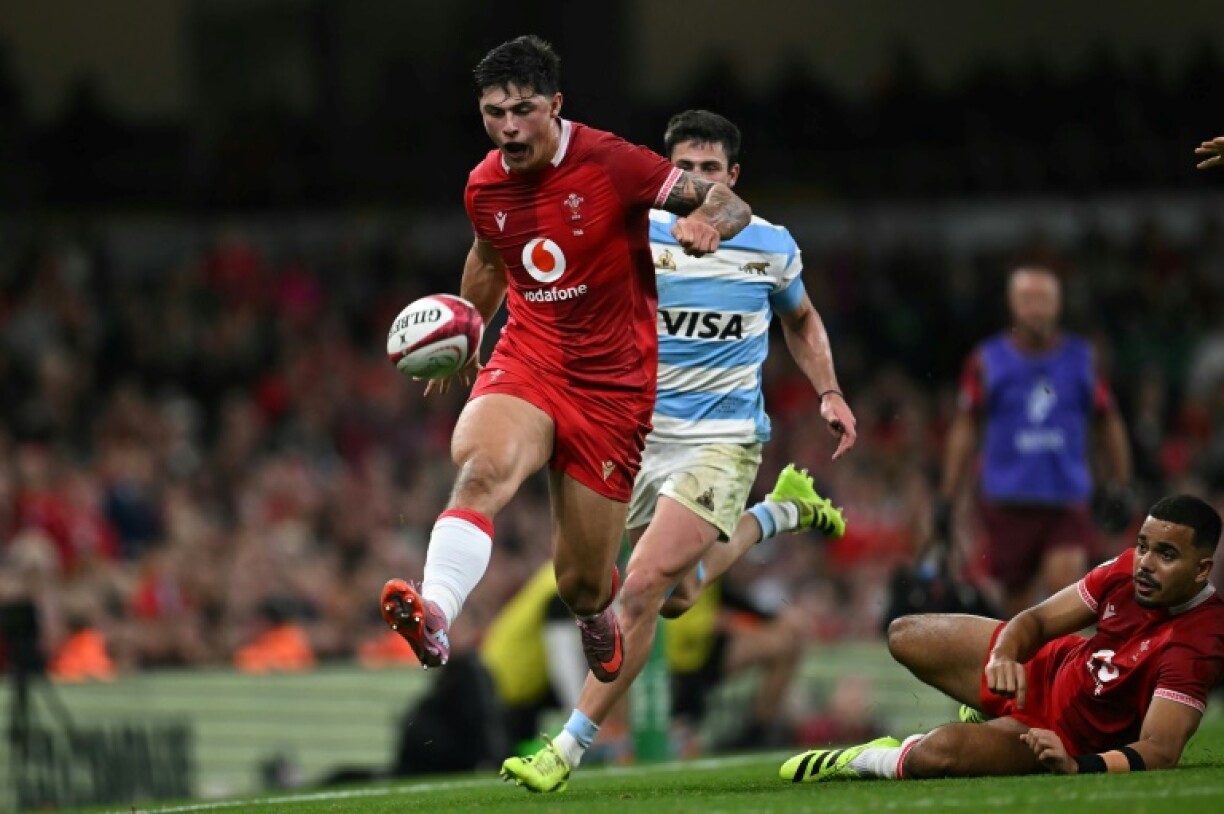 Wales wing Louis Rees-Zammit made his return to international duty in a 52-28 defeat by Argentina in Cardiff
