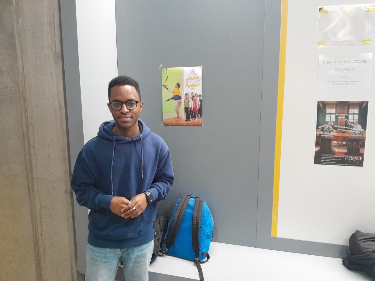 Dany Semedo, President vun der nationaler Schülerkonferenz