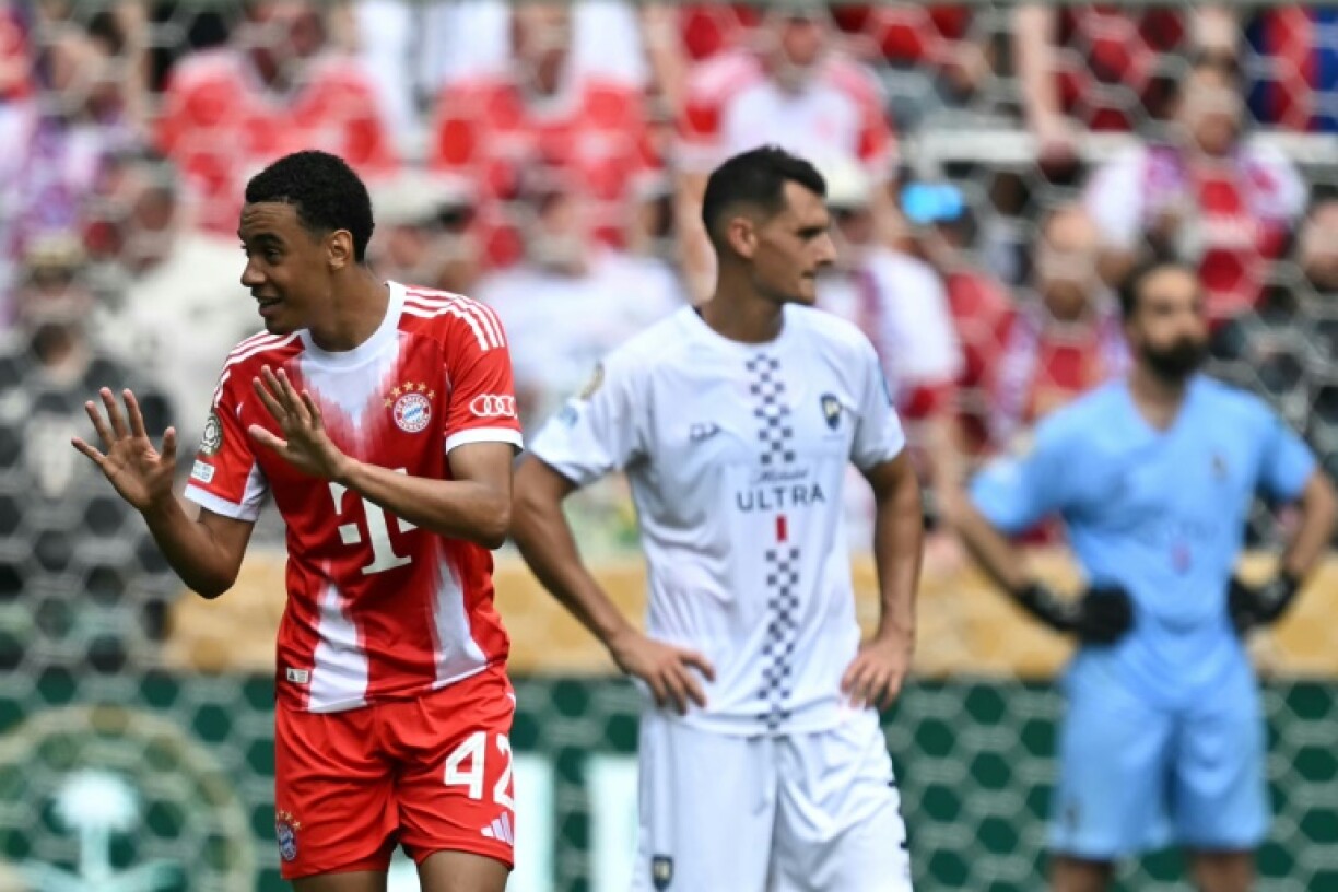 Jamal Musiala scored a second half hat-trick as Bayern Munich destroyed New Zealand minnows Auckland 10-0 in the Club World Cup on Sunday.