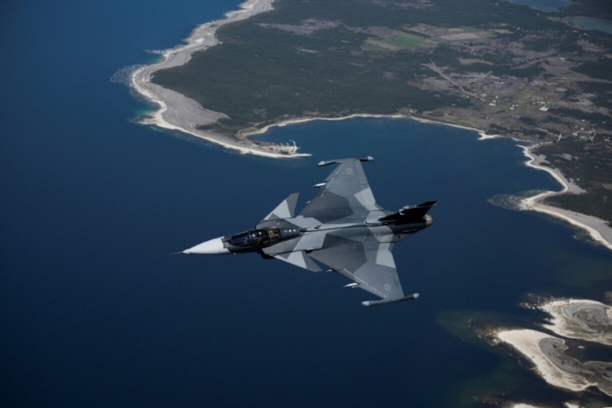 Saab makes the Gripen jet fighter