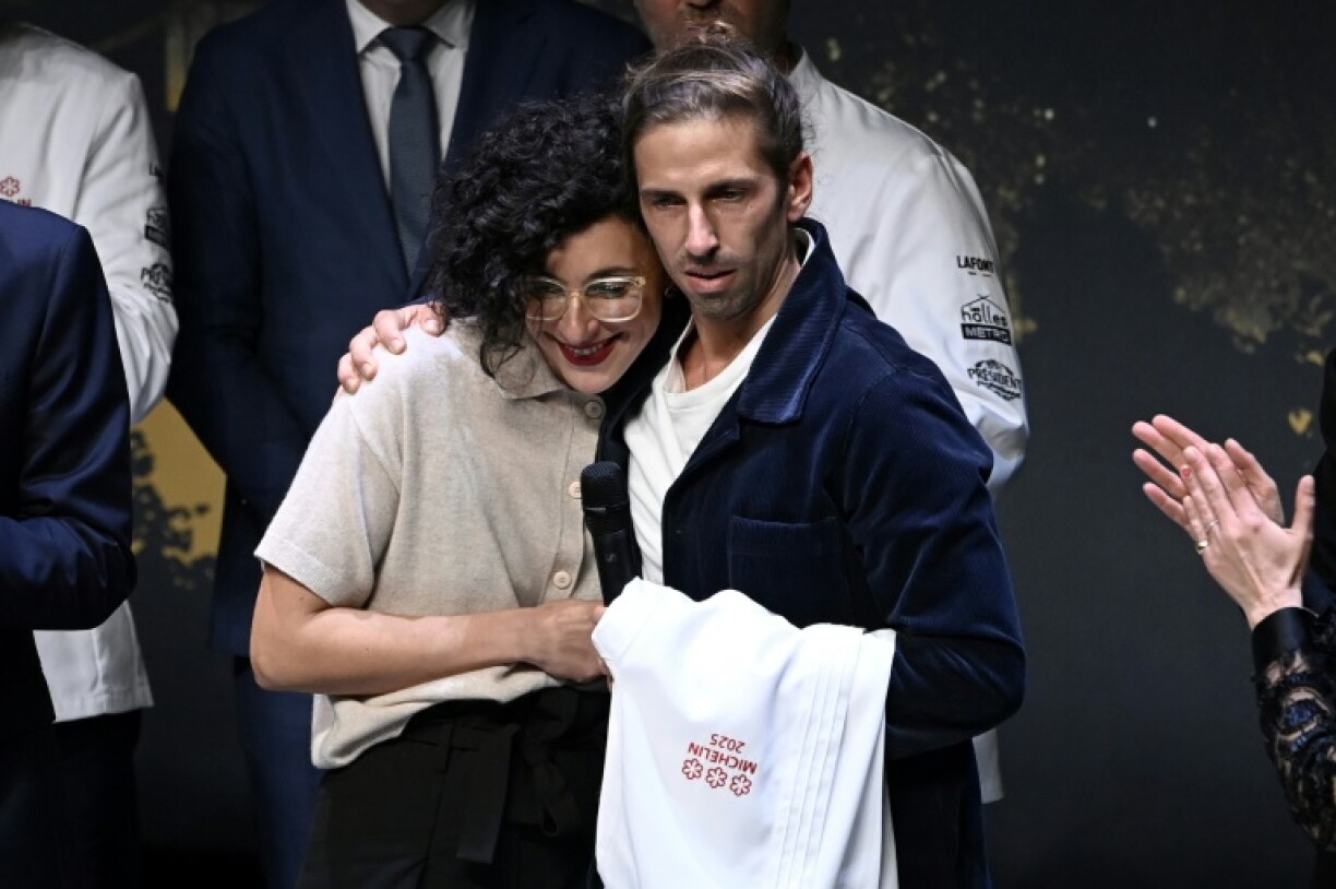 Hugo Roellinger and his wife Marine won a third star for their northern seafood restaurant