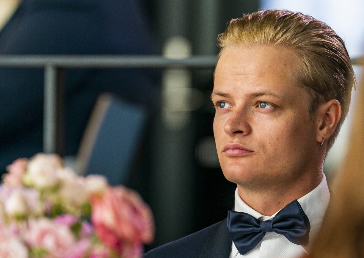 This file photo taken on 16 June 2022 in Oslo shows Marius Borg Hoiby, son of Norwegian Crown Princess Mette-Marit.