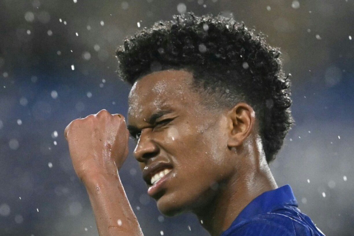 Chelsea's Estevao scored his first Champions League goal