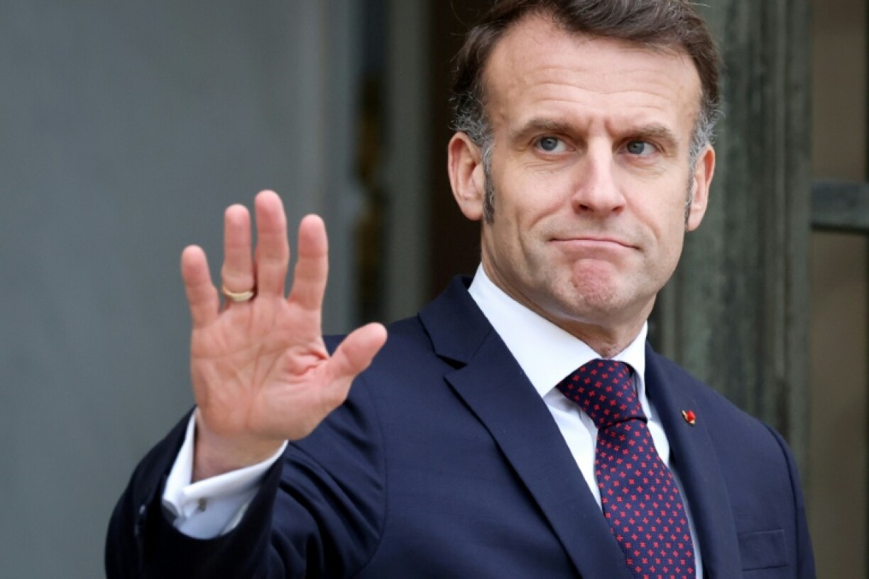 Le président français Emmanuel Macron à l'Elysée, à Paris, le 6 février 2026