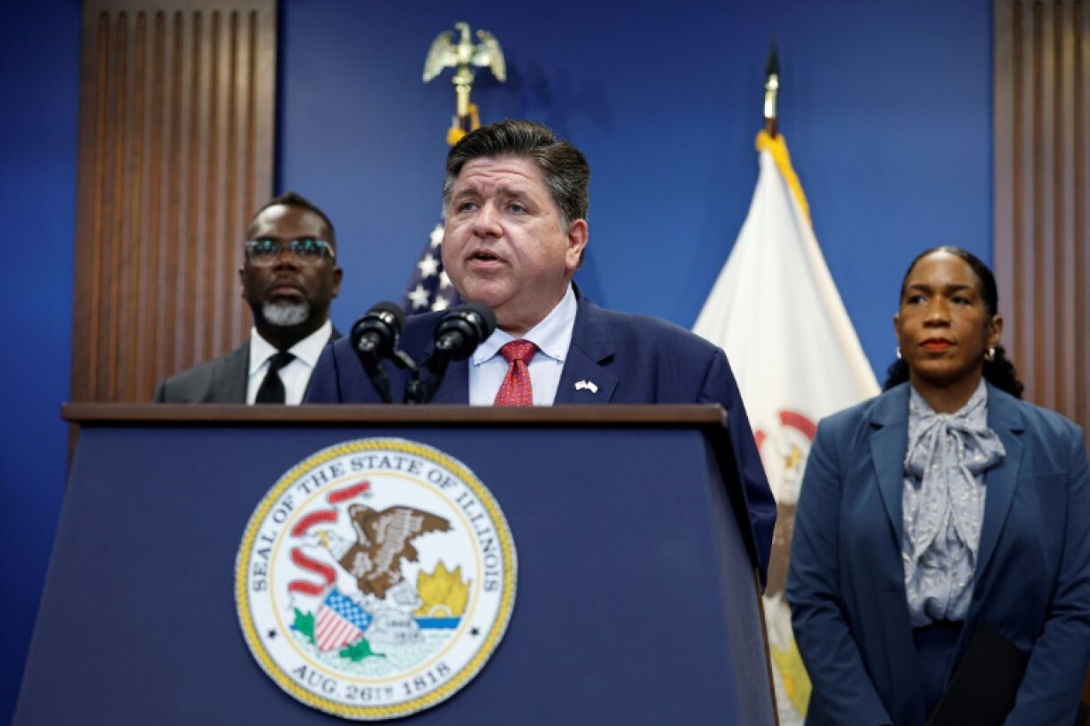 Illinois Governor JB Pritzker said he 'won't back down' after Trump's call that he be jailed