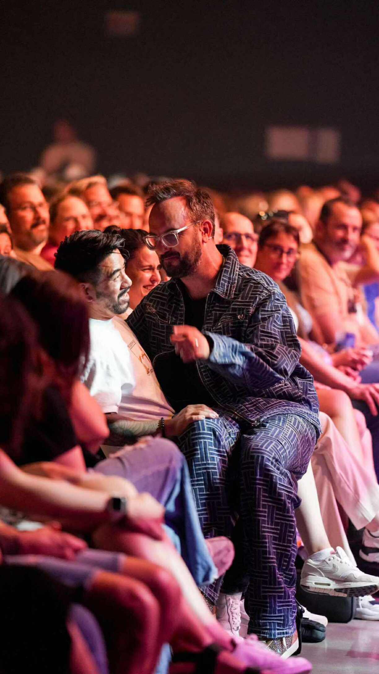 Jarry n'a pas hésité à aller à la rencontre du public le 15 juin 2025 à la Rockhal