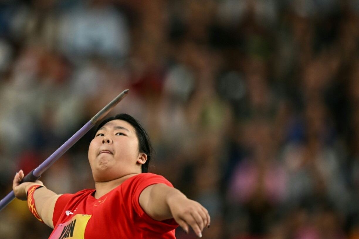 China's Yan Ziyi won women's javelin gold at the Asian Games in Nagoya