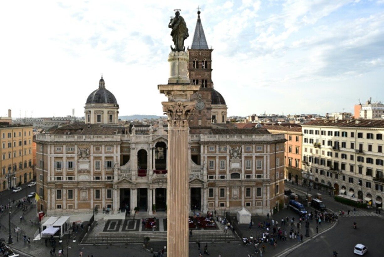 Pope Francis has asked to be buried at Santa Maria Maggiore basilica in Rome -- in a break with Vatican tradition