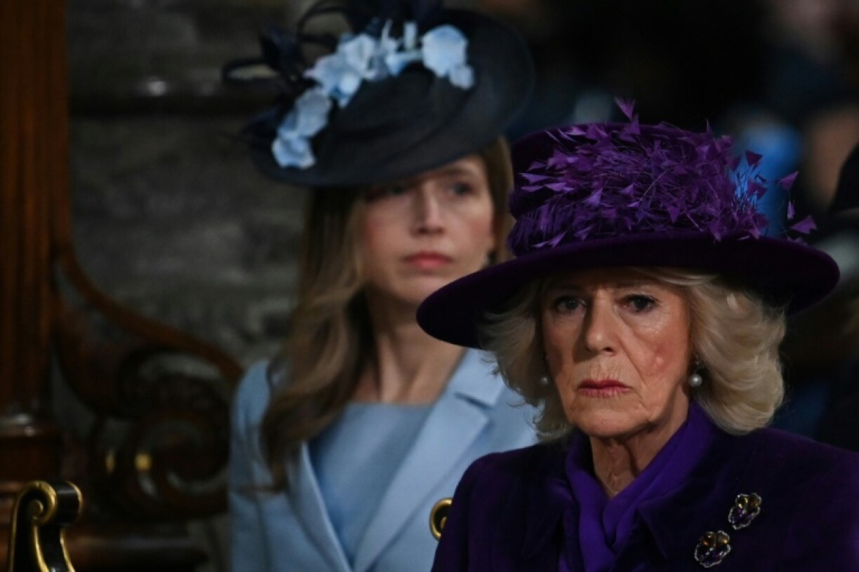 Camilla, duchesse de Cornouailles, participe à une cérémonie en l'honneur du Commonwealth le 14 mars à Londres