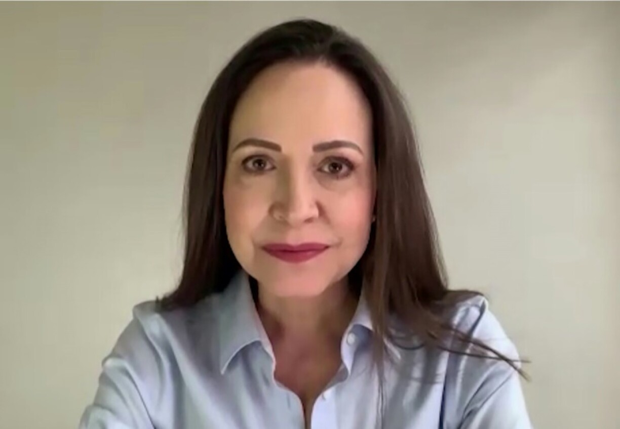Venezuela's opposition leader Maria Corina Machado vowed a boycott of upcoming legislative and regional elections during an AFP interview via Zoom