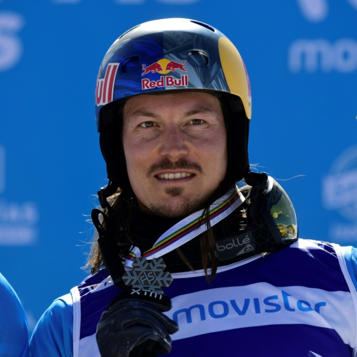 Le snowboardeur australien Alex Pullin à Sierra Nevada (Espagne) le 12 mars 2017