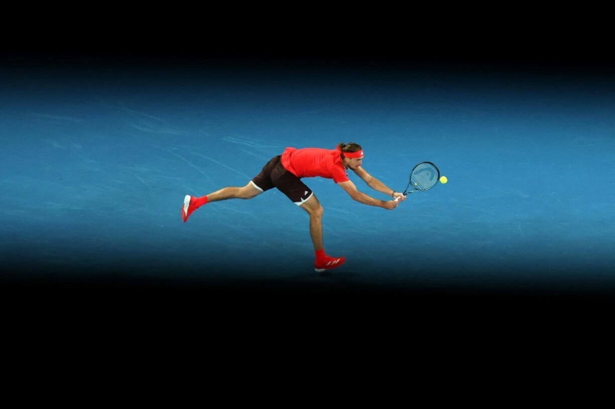 Second seed Alexander Zverev cruised into the Australian Open second round