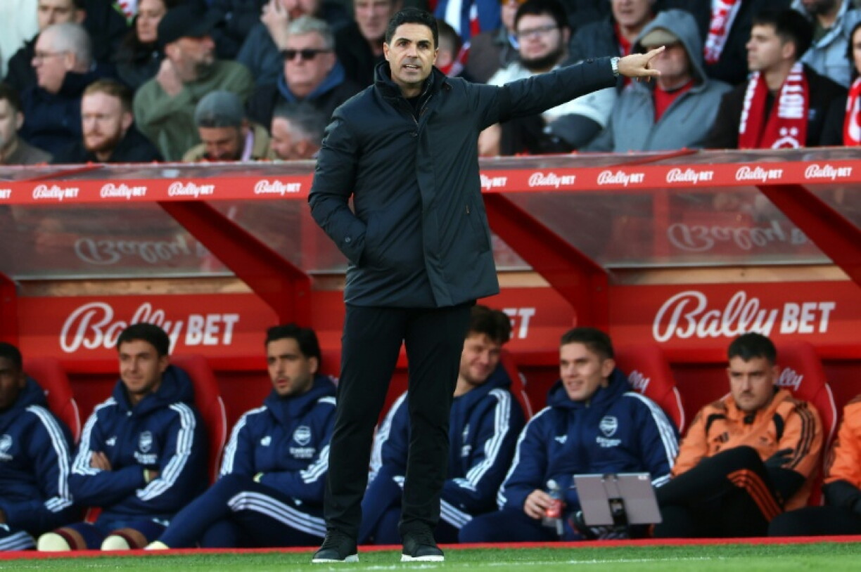 Arsenal manager Mikel Arteta has a strong substitutes' bench to call on