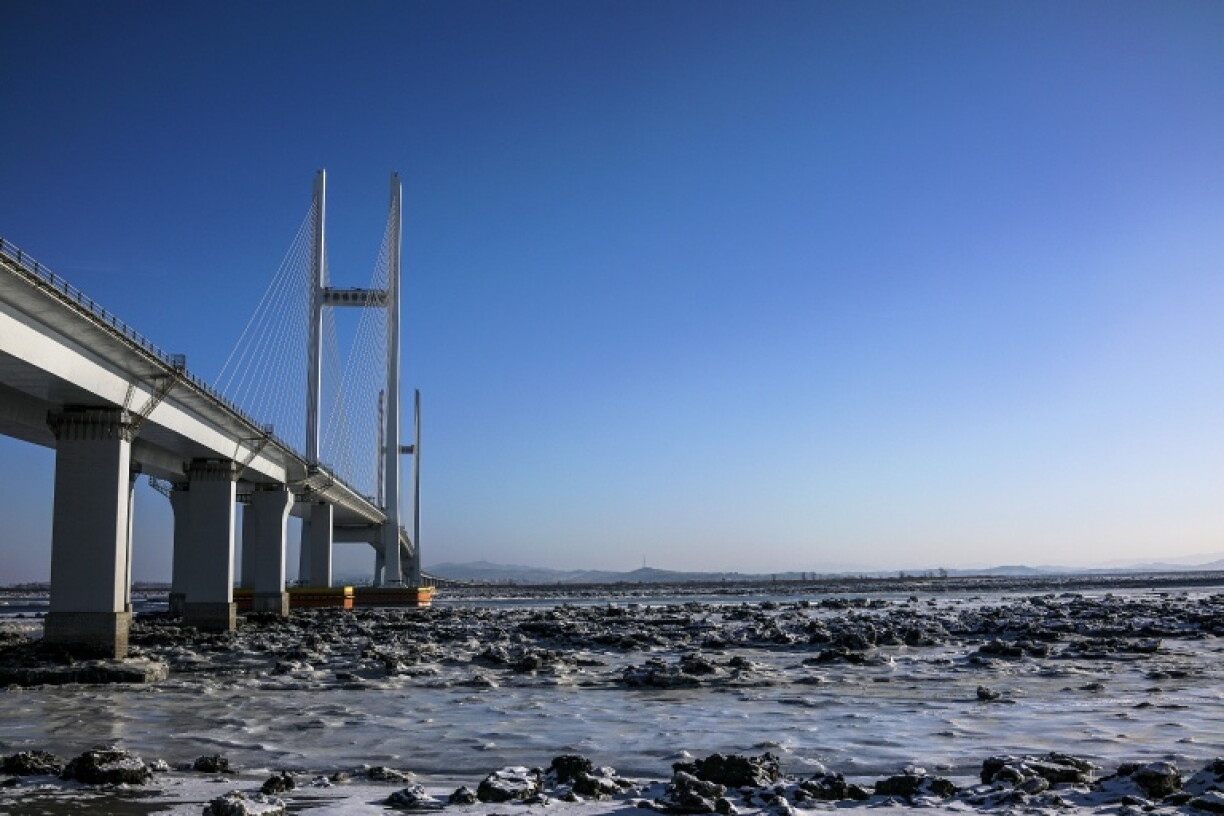 A new bridge has opened between China and North Korea, offering the isolated nation a new lifeline
