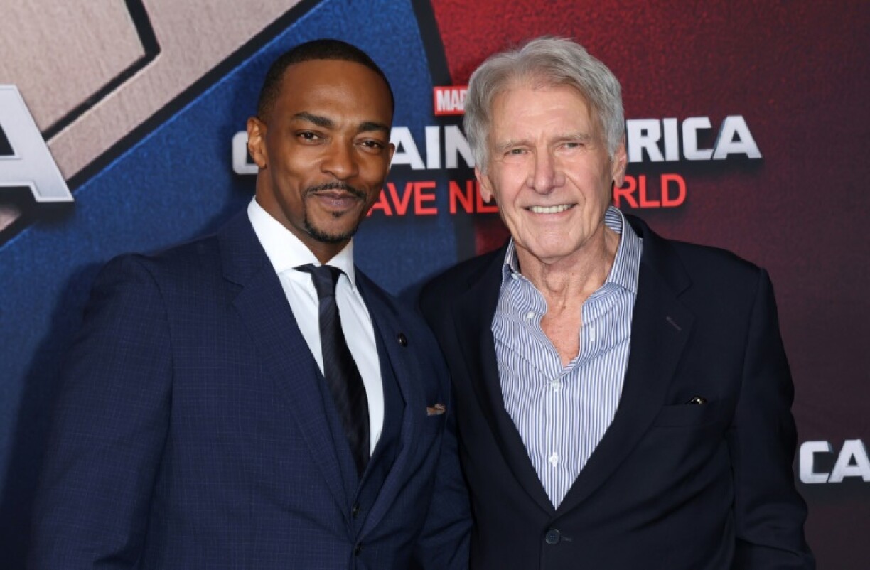 Harrison Ford and Anthony Mackie star in Marvel Studios' 'Captain America: Brave New World'