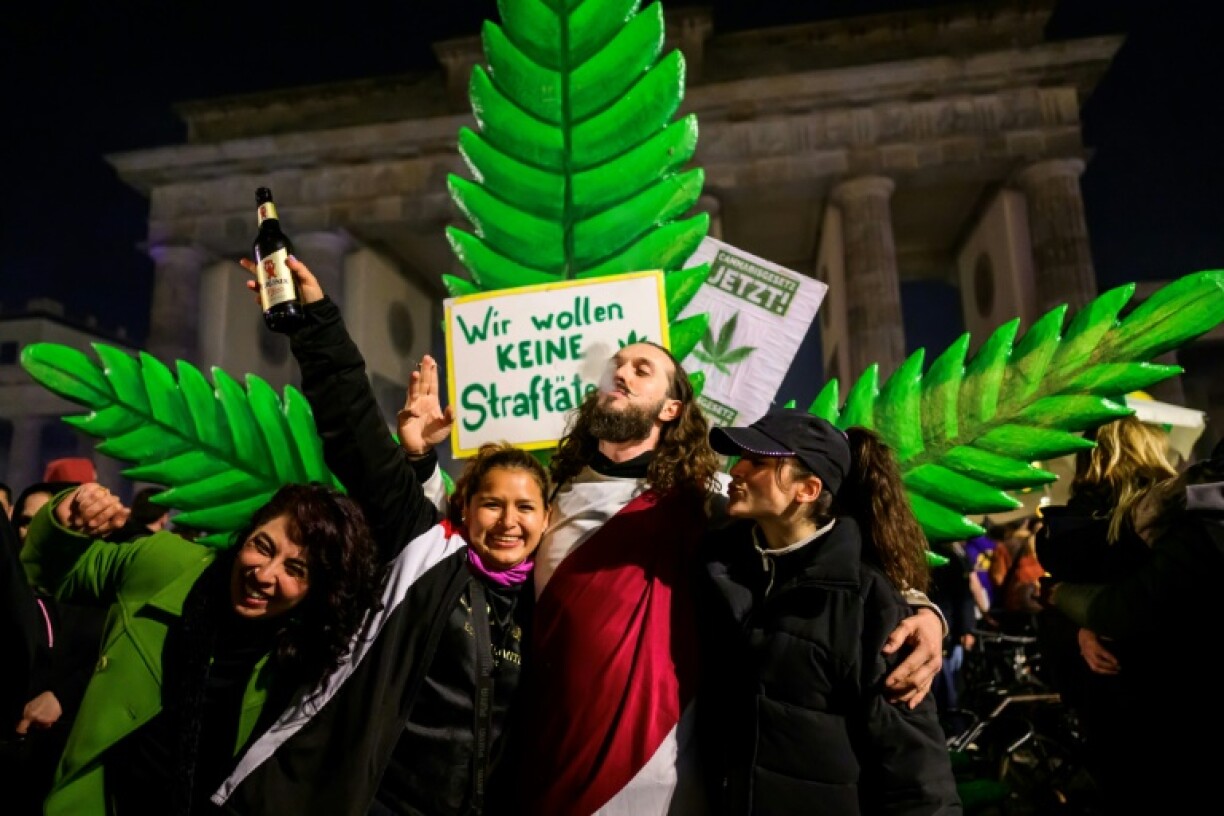 Marijuana fans celebrated last year in Berlin a legal change allowing adults to carry up to 25 grams of dried cannabis and grow up to three marijuana plants at home