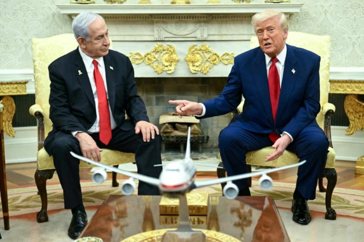 US President Donald Trump will push for a Gaza deal when he meets Israeli Prime Minister Benjamin Netanyahu