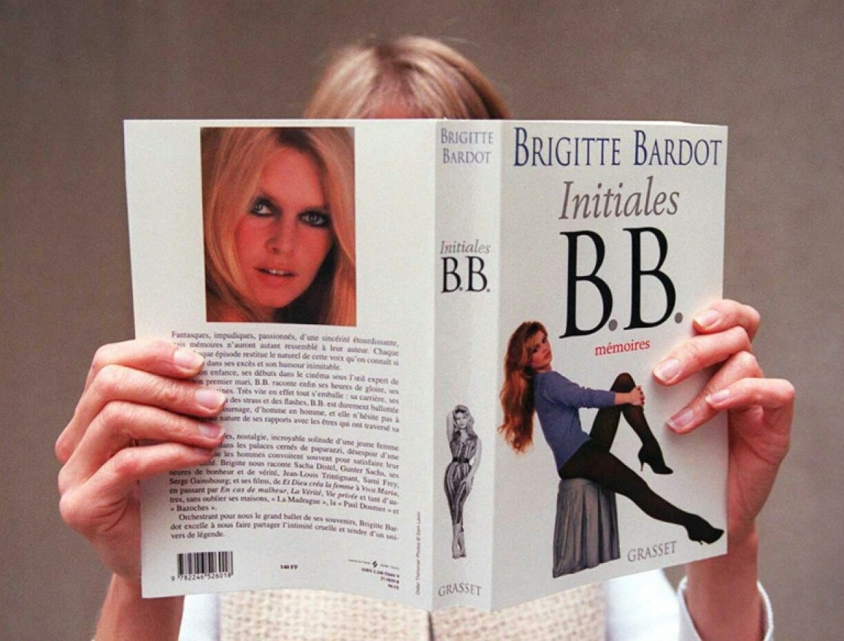 Bardot's new book is a sequel to her memoirs which were published in 1996