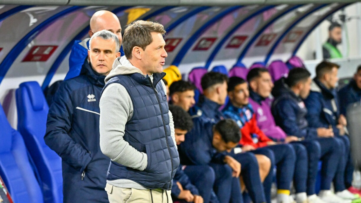 Luc Holtz peut avoir le sourire après la démonstration de son équipe face à la Bosnie-Herzégovine. Mais sa mission n’est pas encore terminée.