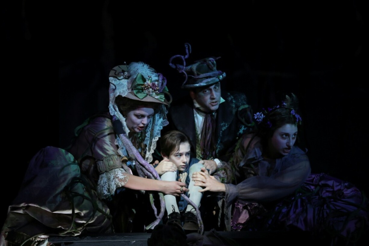 Actors perform in 'Lincoln in the Bardo,' an opera based on George Saunders' award-winning novel