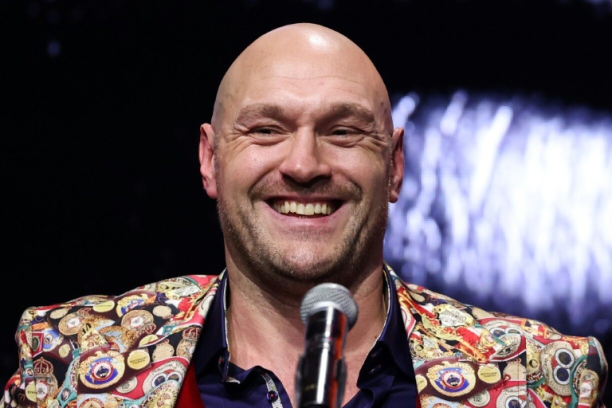 Britain's Tyson Fury has 34 wins in his 37-fight career