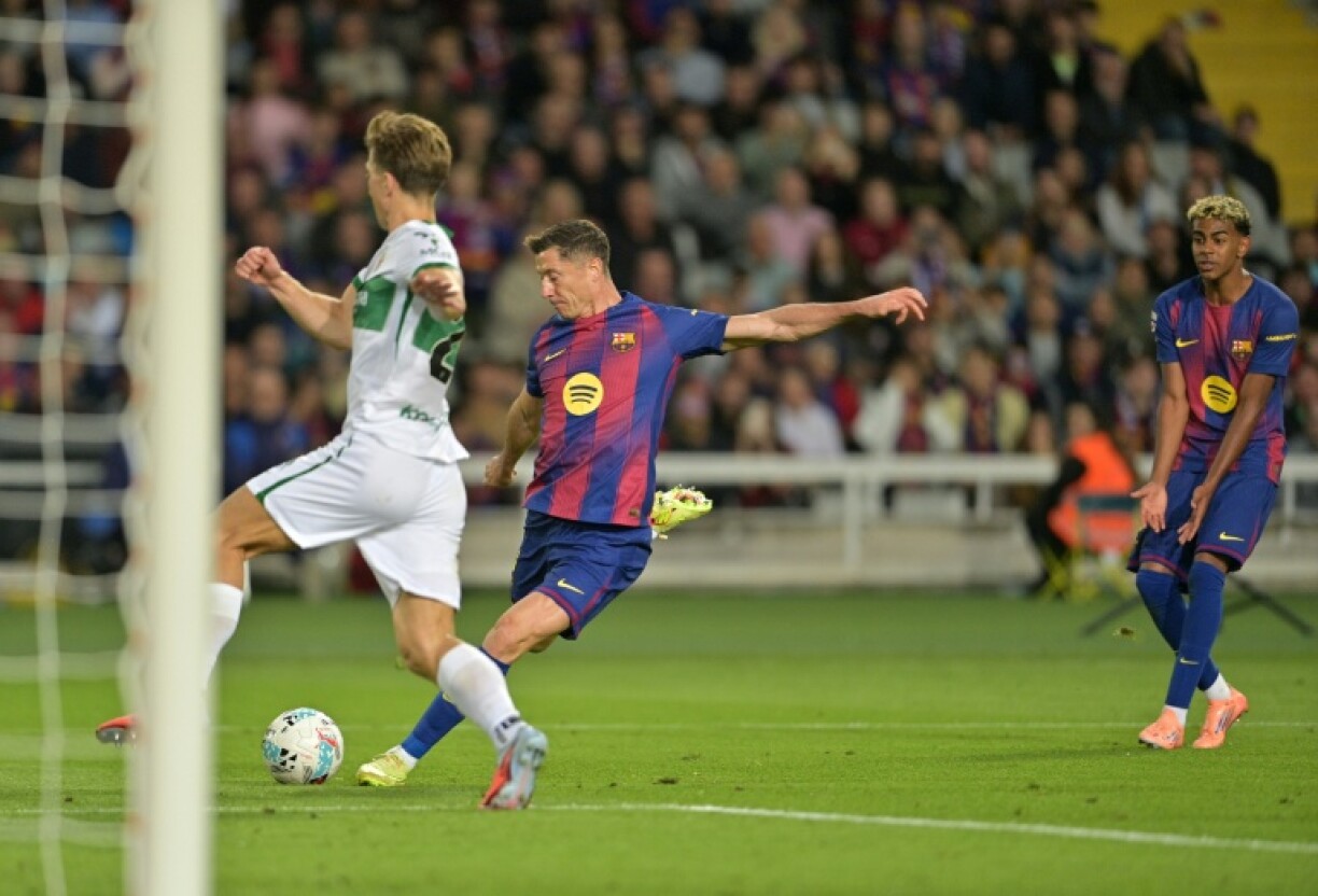 Barcelona striker Robert Lewandowski has recently got back to fitness after injury and says he is ready to shine