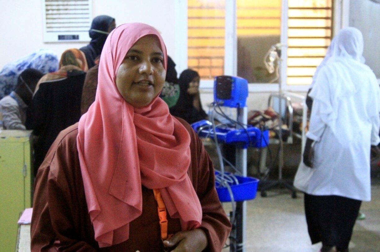 Khansa al-Moatasem heads the 180-strong nursing team at Al-Na, Omdurman's only hospital to remain functioning throughout nearly two years of fighting.